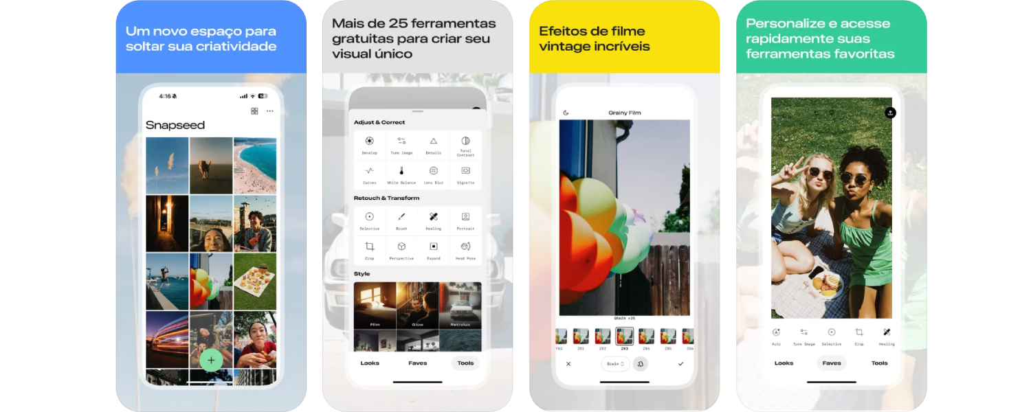 Edição rápida no Snapseed: As 3 ferramentas que todo vendedor deve usar.